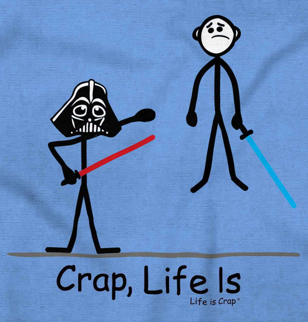 The Force Long Sleeve Tee-Direct To Garment Print-Life Is Crap
