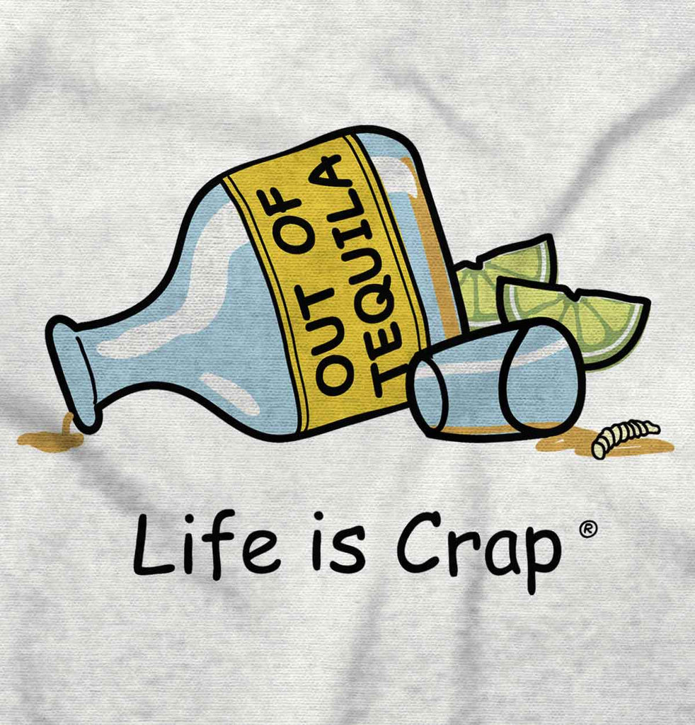 Empty Tequila Sweatshirt-Direct To Garment Print-Life Is Crap