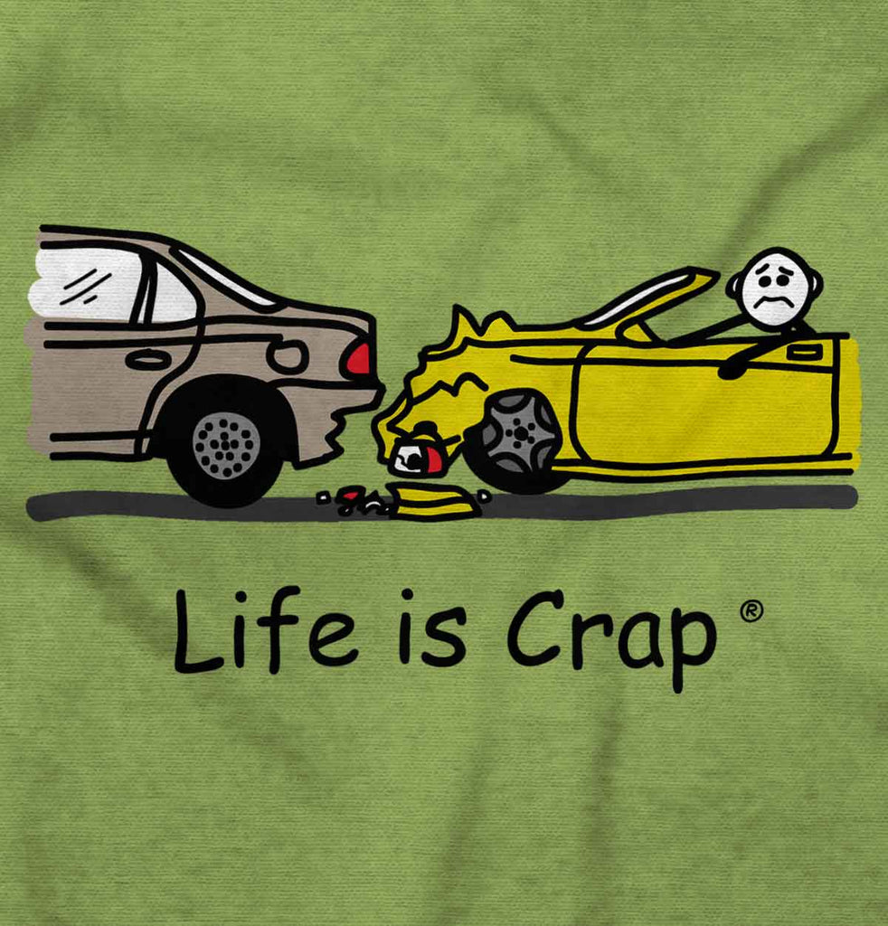 Fender Bender Sweatshirt-Direct To Garment Print-Life Is Crap
