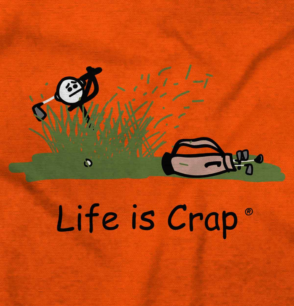 Golfing Greens Hoodie-Direct To Garment Print-Life Is Crap