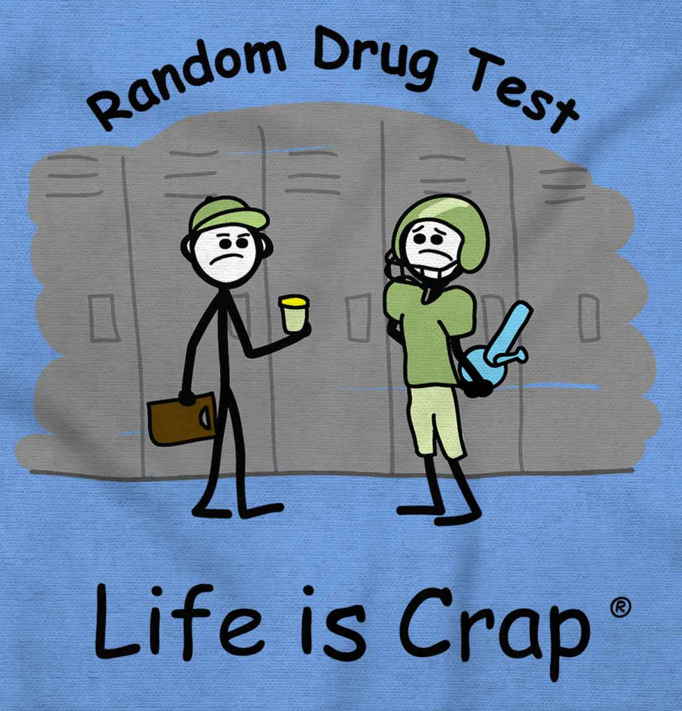 Drug Test Hoodie-Direct To Garment Print-Life Is Crap