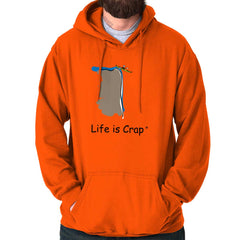 Kayak Edge Hoodie-Direct To Garment Print-Life Is Crap