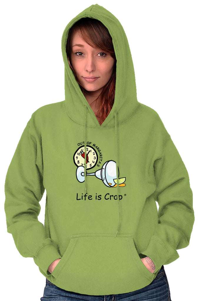 Out Of Margaritas Hoodie-Direct To Garment Print-Life Is Crap