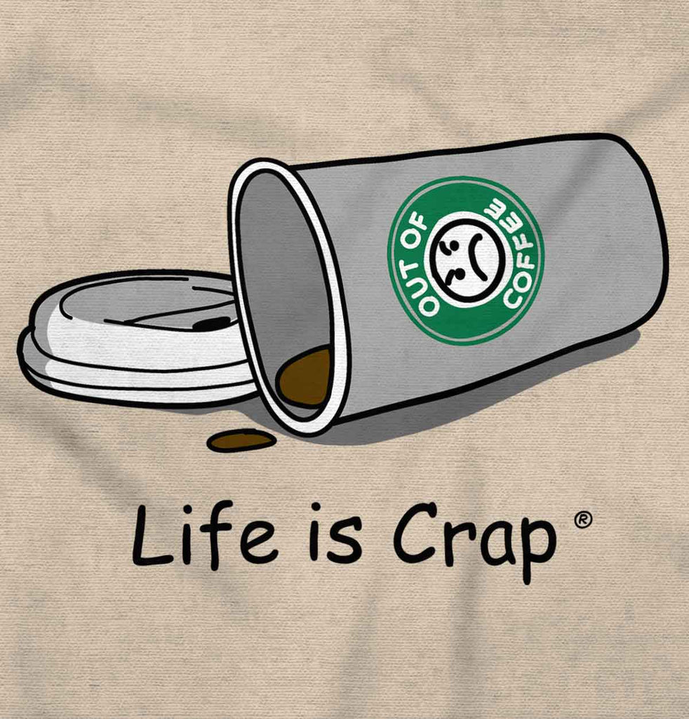 Classy Coffee Long Sleeve Tee-Direct To Garment Print-Life Is Crap