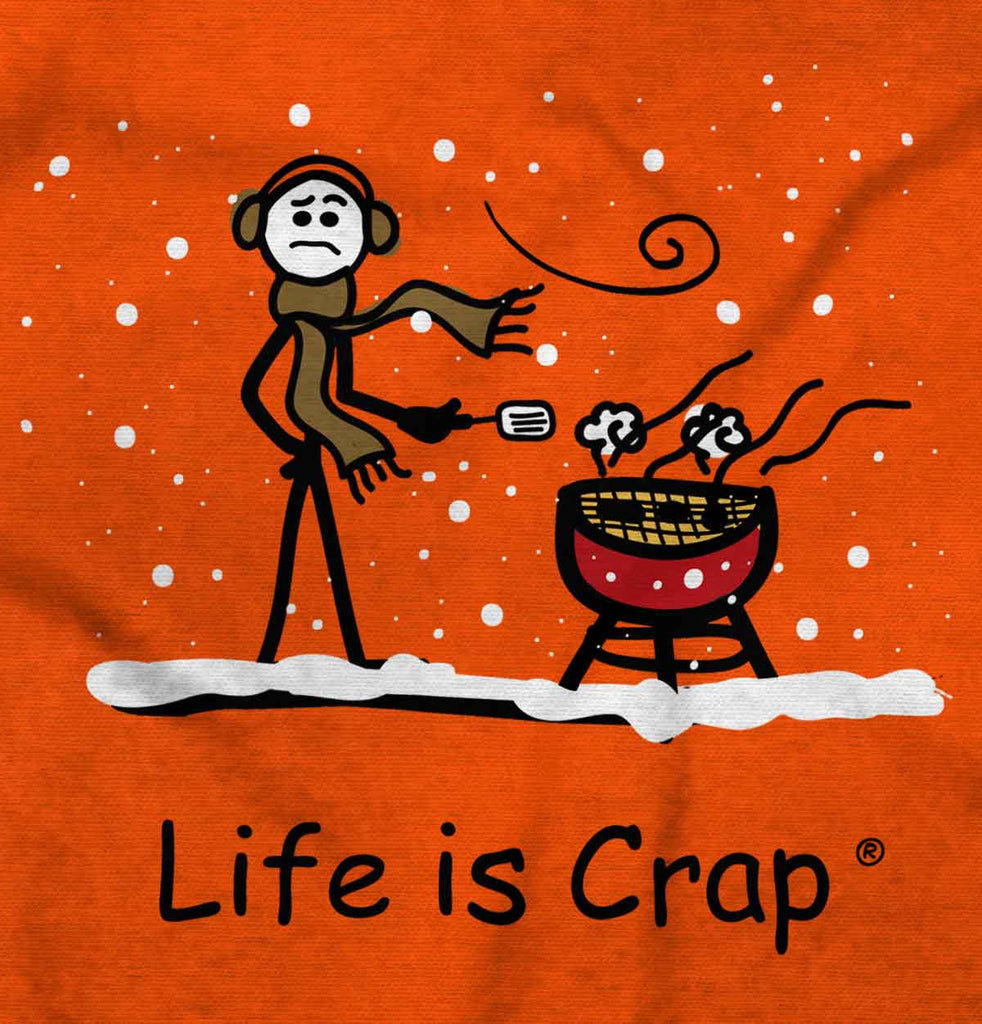 Chilly BBQ Chef Hoodie-Direct To Garment Print-Life Is Crap