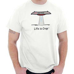 Space Probe T-Shirt-Direct To Garment Print-Life Is Crap