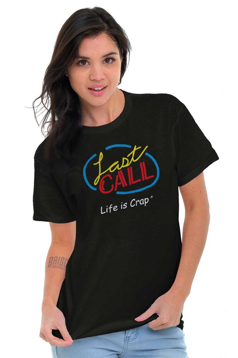 Last Call T-Shirt, Black / 3X Large