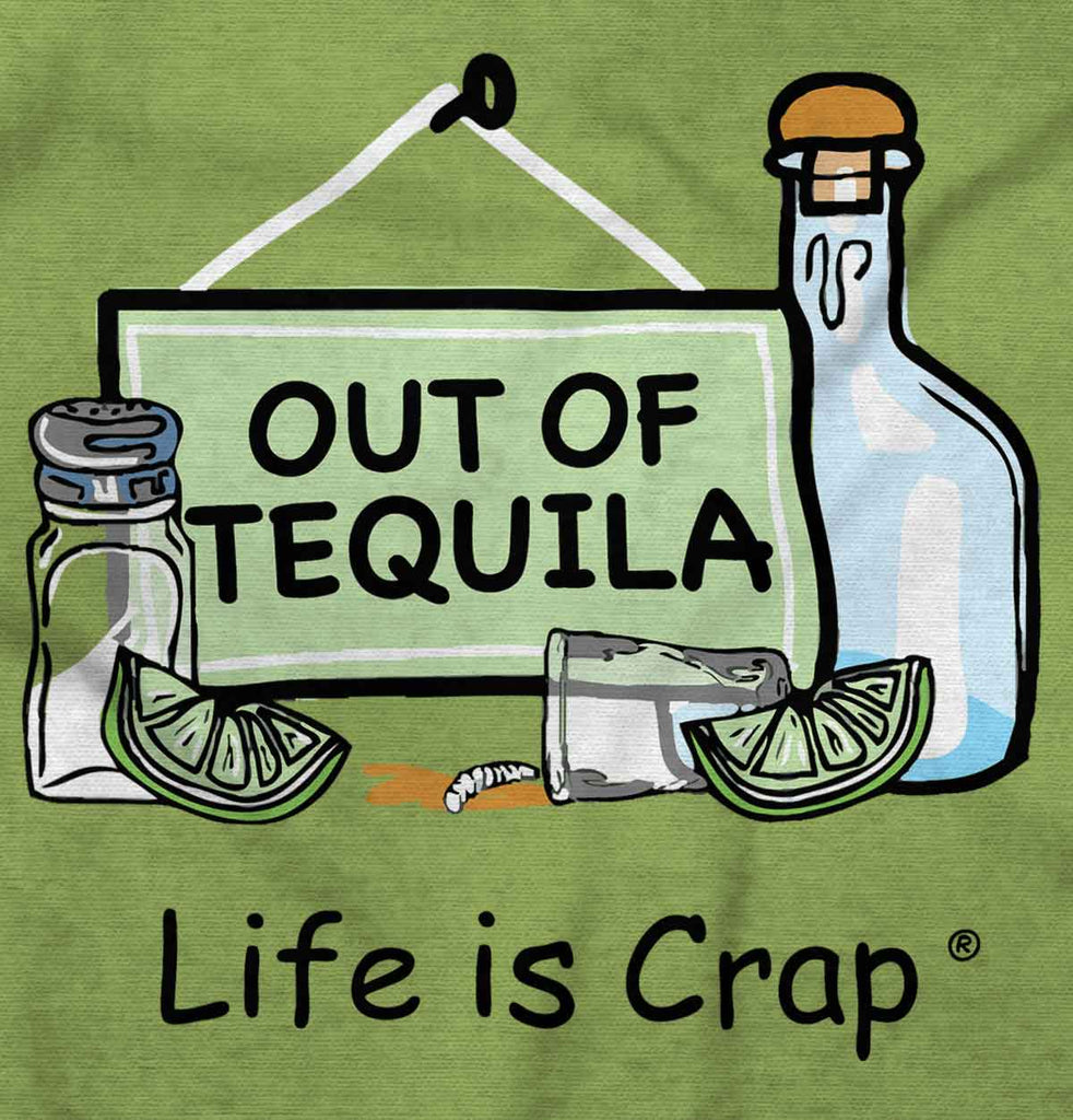 Out Of Tequila Salt And Limes Hoodie-Direct To Garment Print-Life Is Crap