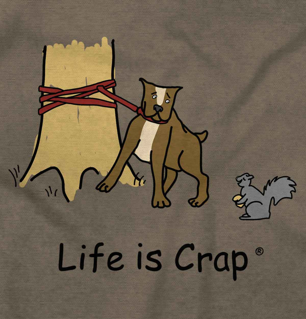 Tightly Tethered T-Shirt-Direct To Garment Print-Life Is Crap