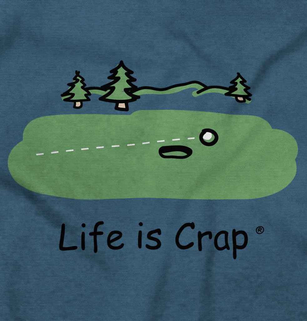 Golf Miss Long Sleeve Tee-Direct To Garment Print-Life Is Crap