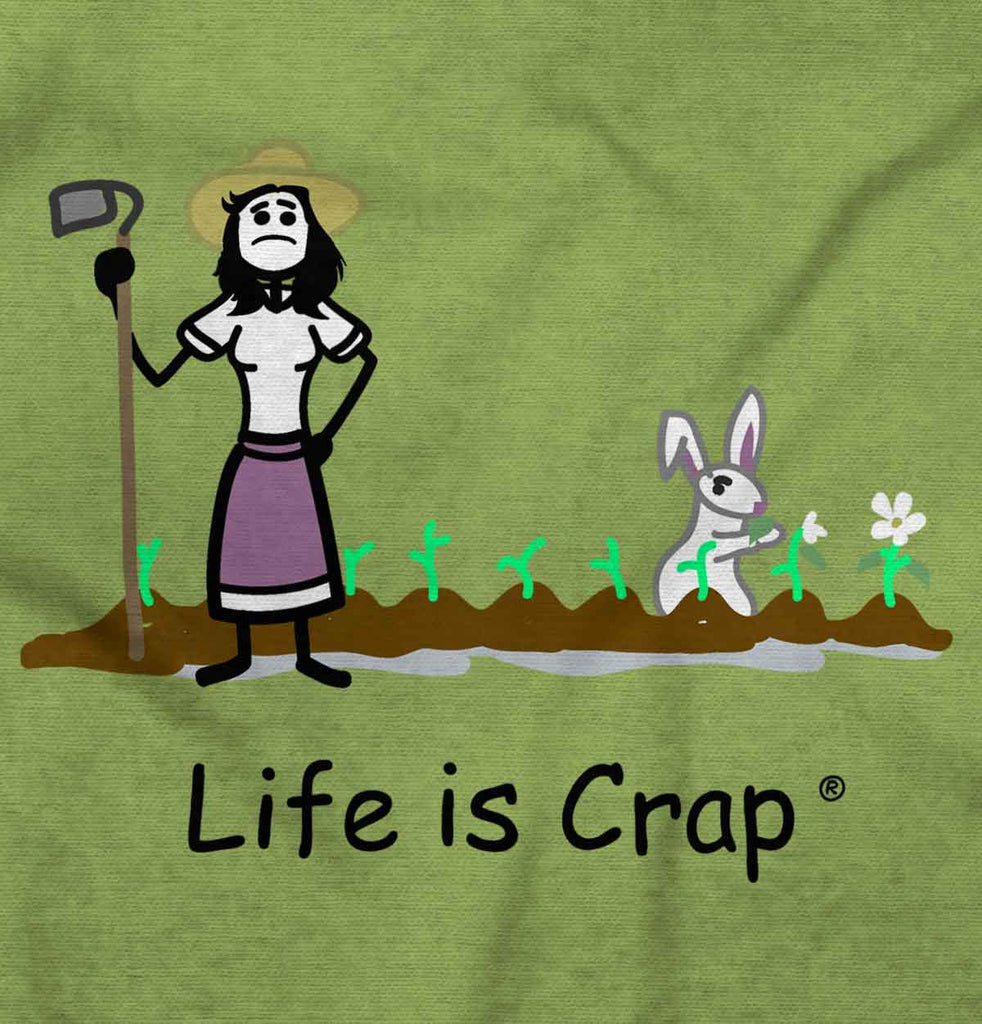 Gardening Hoodie-Direct To Garment Print-Life Is Crap