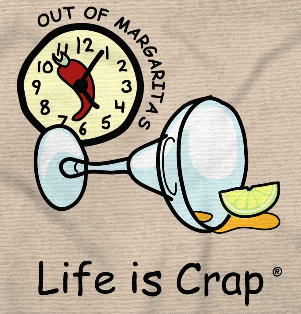 Out Of Margaritas Long Sleeve Tee-Direct To Garment Print-Life Is Crap