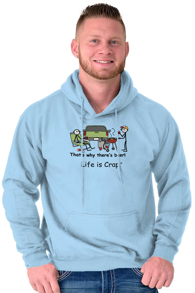 Tailgating Hoodie-Direct To Garment Print-Life Is Crap