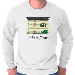 Lost Ladder Long Sleeve Tee-Direct To Garment Print-Life Is Crap