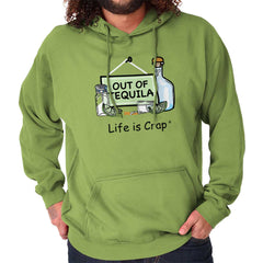 Out Of Tequila Salt And Limes Hoodie-Direct To Garment Print-Life Is Crap