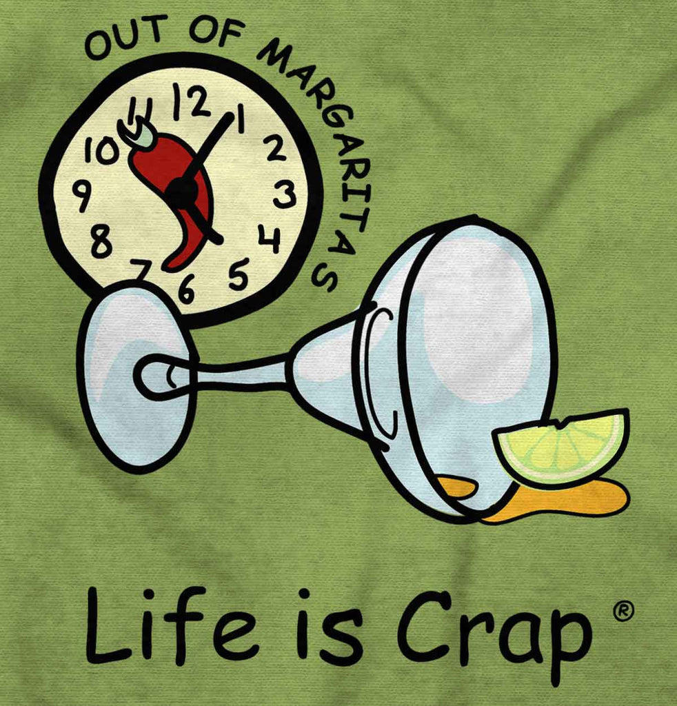 Out Of Margaritas Hoodie-Direct To Garment Print-Life Is Crap