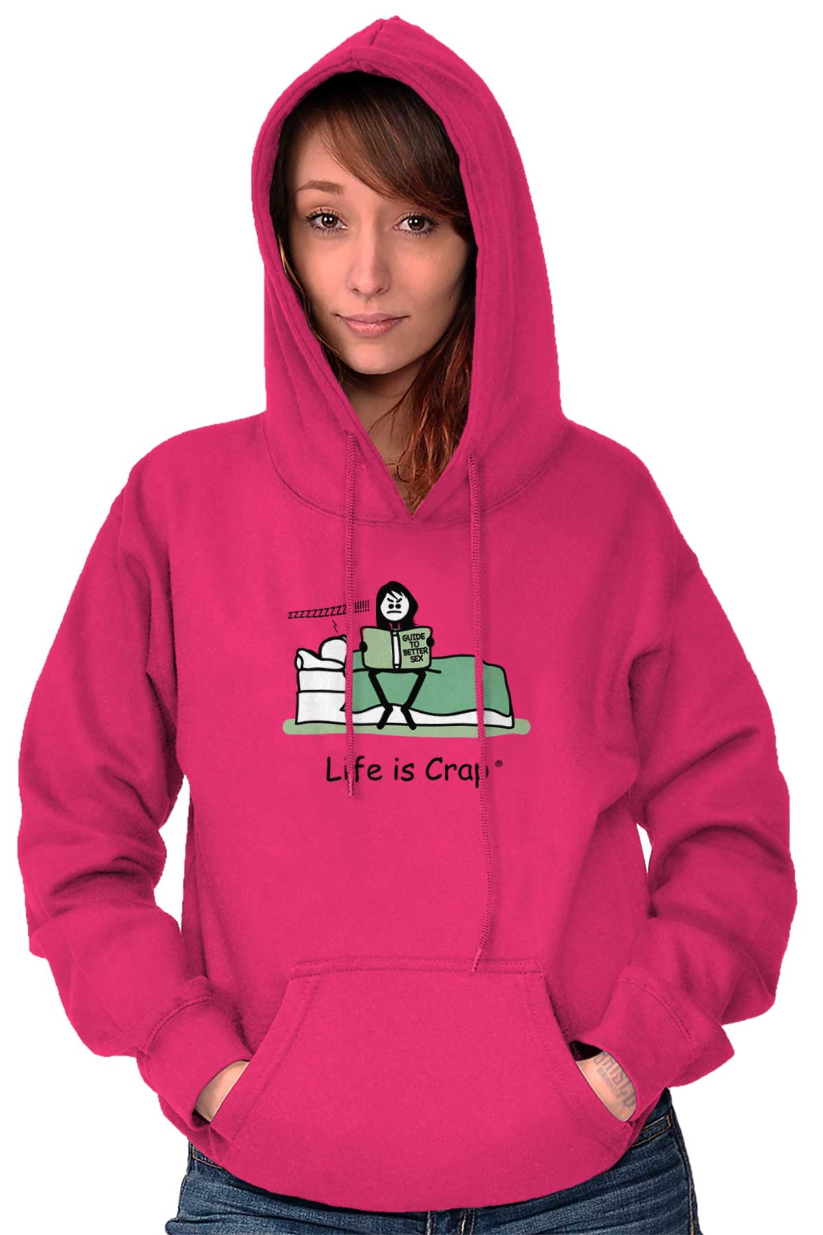 Sex Advice Funny Hoodie | Life Is Crap